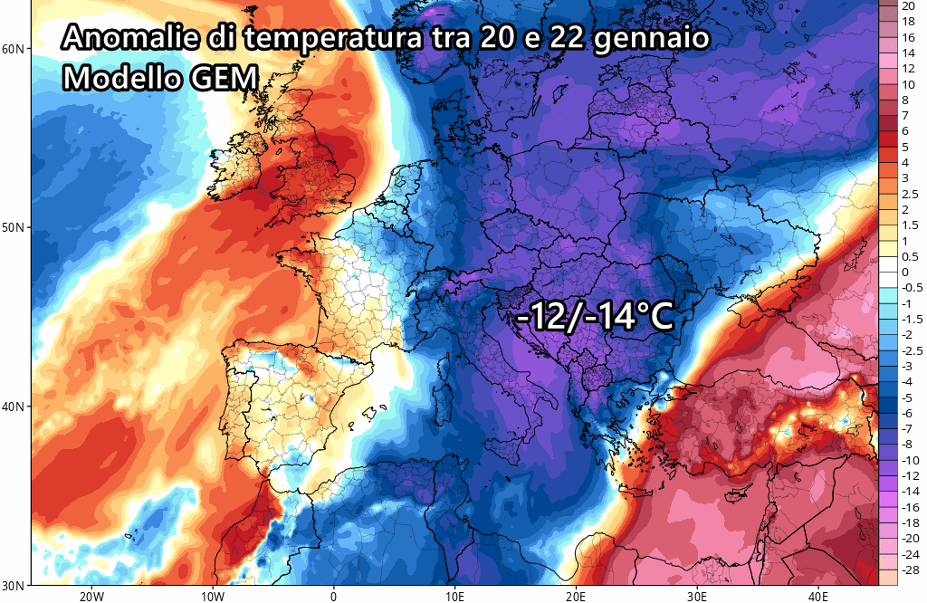 Ondata Di Freddo Intenso E Neve Nel Prossimo Week-end? - MeteoLive.it