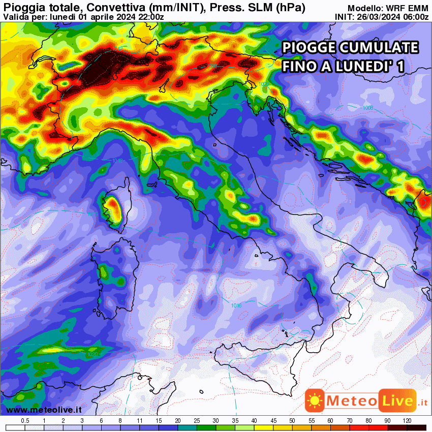 Meteo: Maltempo Verso Il Culmine, Poi Stravolgimento Di Pasqua ...